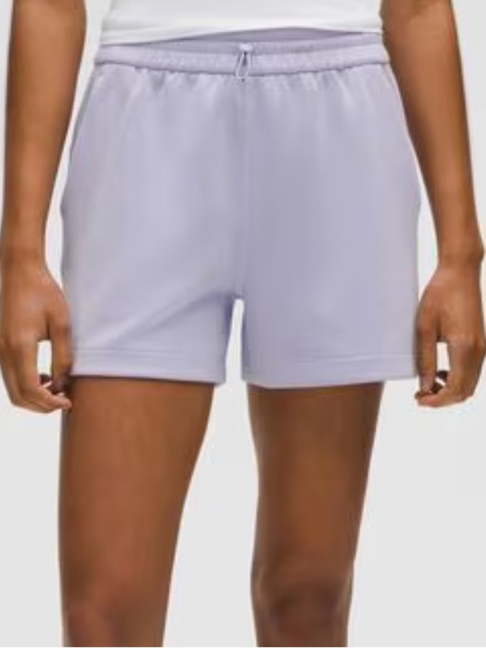 Lululemon Softstreme Shorts 4” Inseam Light Purple